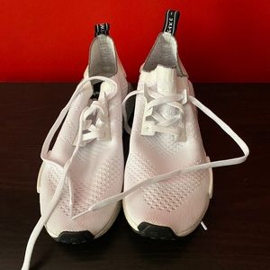 Men’s Adidas NMD white shoes